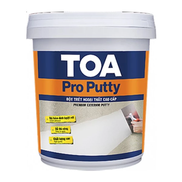 Bột Trét Ngoại Thất Toa Pro Putty