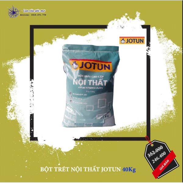 Bột Trét Nội Thất Jotun Cao Cấp