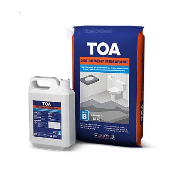 Chống Thấm 2 Thành Phần Toa 258 Cement Membrane