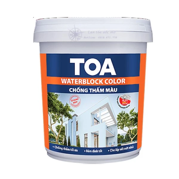 Chống Thấm Màu Toa WaterBlock Color