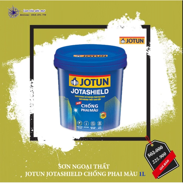 Sơn Ngoại Thất Jotun Jotashield Chống Phai Màu