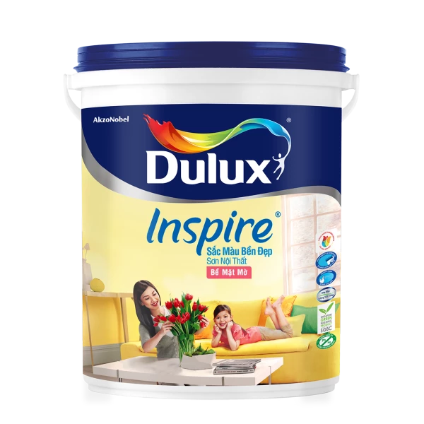 Sơn Nội Thất Dulux Inspire - Bề Mặt Mờ