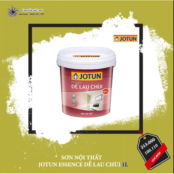 Sơn Nội Thất Jotun Essence Dễ Lau Chùi