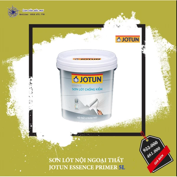 Sơn Lót Nội Ngoại Thất Jotun Essence Primer