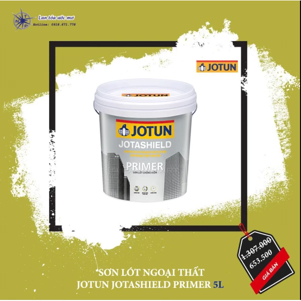 Sơn Lót Ngoại Thất Jotun Jotashield Primer