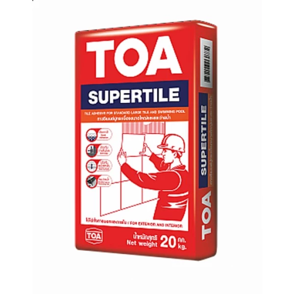 Keo Dán Gạch Toa Supertile - Màu Xám