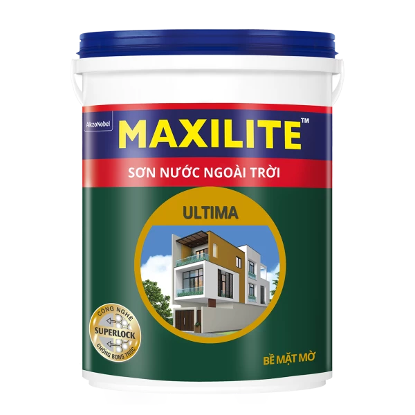 Sơn Ngoại Thất Maxilite Ultima - Bề Mặt Mờ