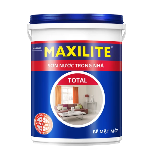 Sơn Nội Thất Maxilite Total - Bề Mặt Mờ