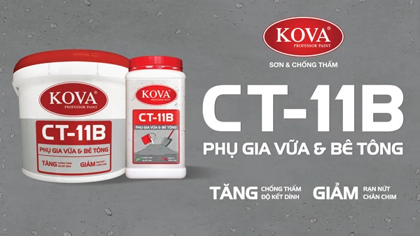 Diện Mạo Mới Của Sản Phẩm Phụ Gia Vữa &#038; Bê Tông CT-11B
