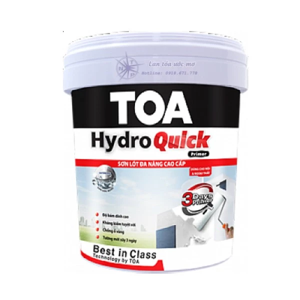 Sơn Lót Đa Năng Toa Hydro Quick Primer
