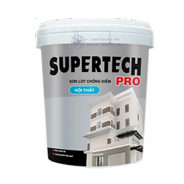 Sơn Lót Nội Thất Toa Supertech Pro Primer