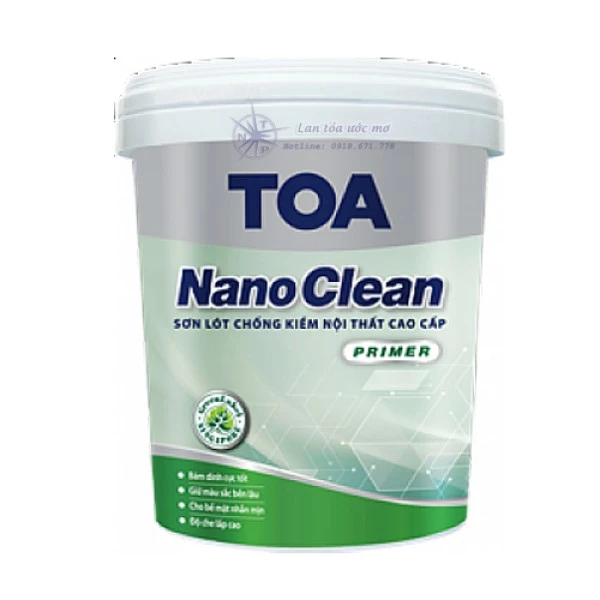 Sơn Lót Nội Thất Toa NanoClean Primer