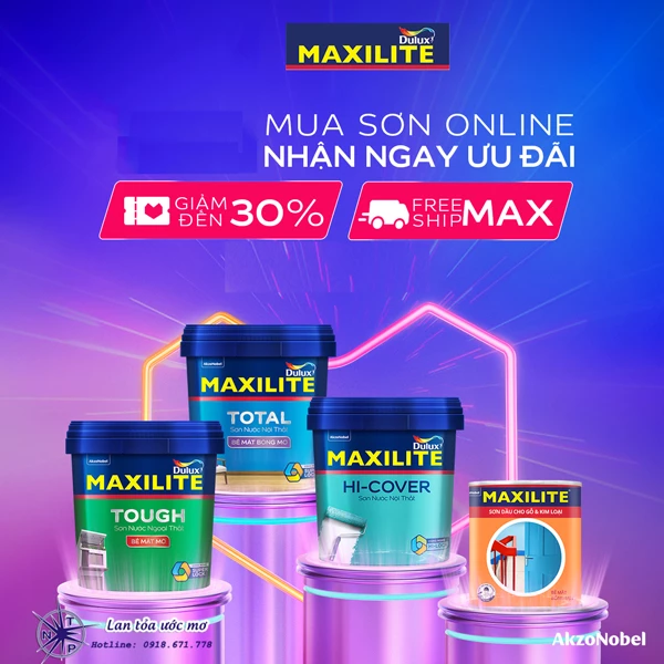 Sơn Maxilite – Sự Lựa Chọn Hoàn Hảo Cho Mọi Công Trình Xây Dựng