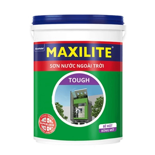 Sơn Ngoại Thất Maxilite Tough - Bề Mặt Bóng Mờ