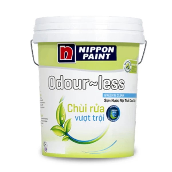 Sơn Nội Thất Nippon Odour-Less Chùi Rửa Vượt Trội