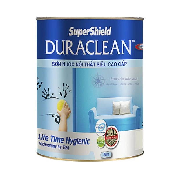 Sơn Nội Thất Toa SuperShield DuraClean