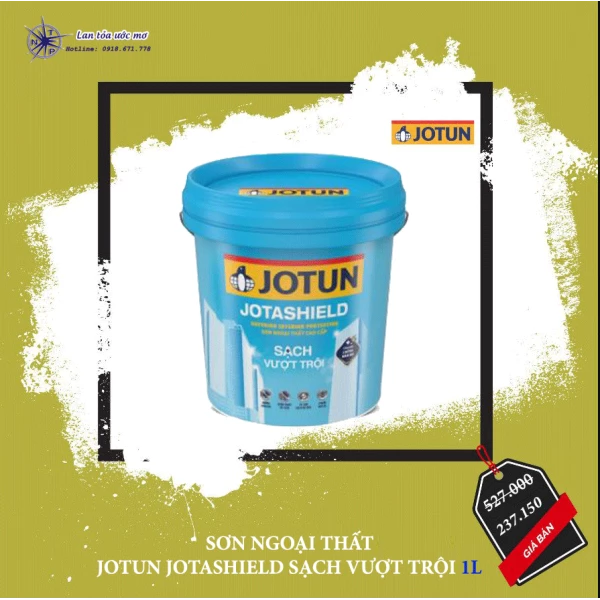Sơn Ngoại Thất Jotun Jotashield Sạch Vượt Trội