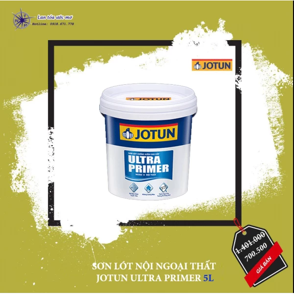 Sơn Lót Nội Ngoại Thất Jotun Ultra Primer
